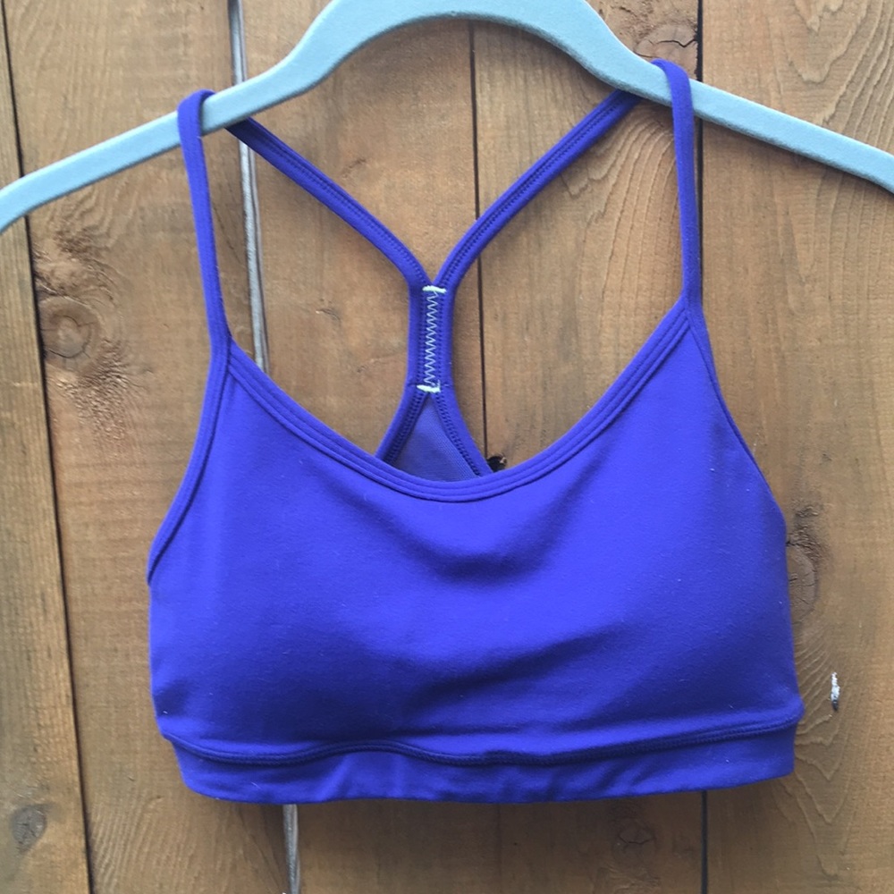 XS blue Lululemon sports bra